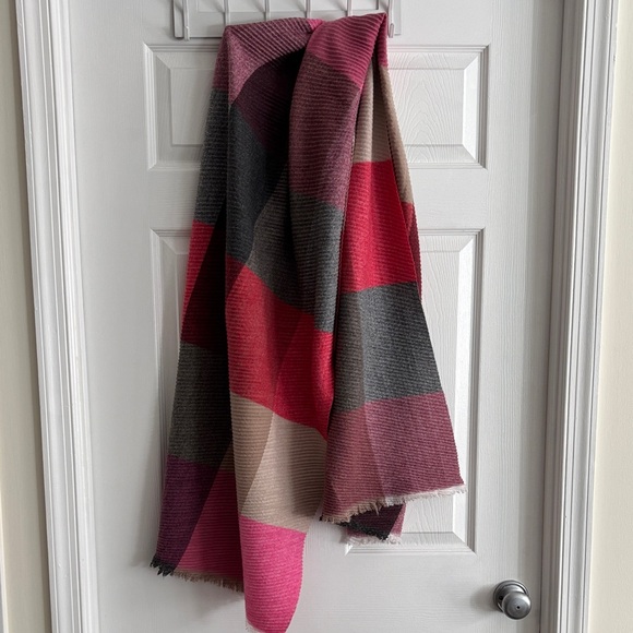 Colorful Striped Scarf - Picture 3 of 3